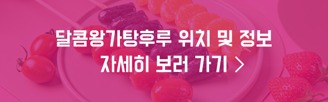 탕후루 탕후루맛집 탕후루매장 탕후루창업 달콤왕가탕후루 왕가탕후루 탕후루위치 탕후루업장위치