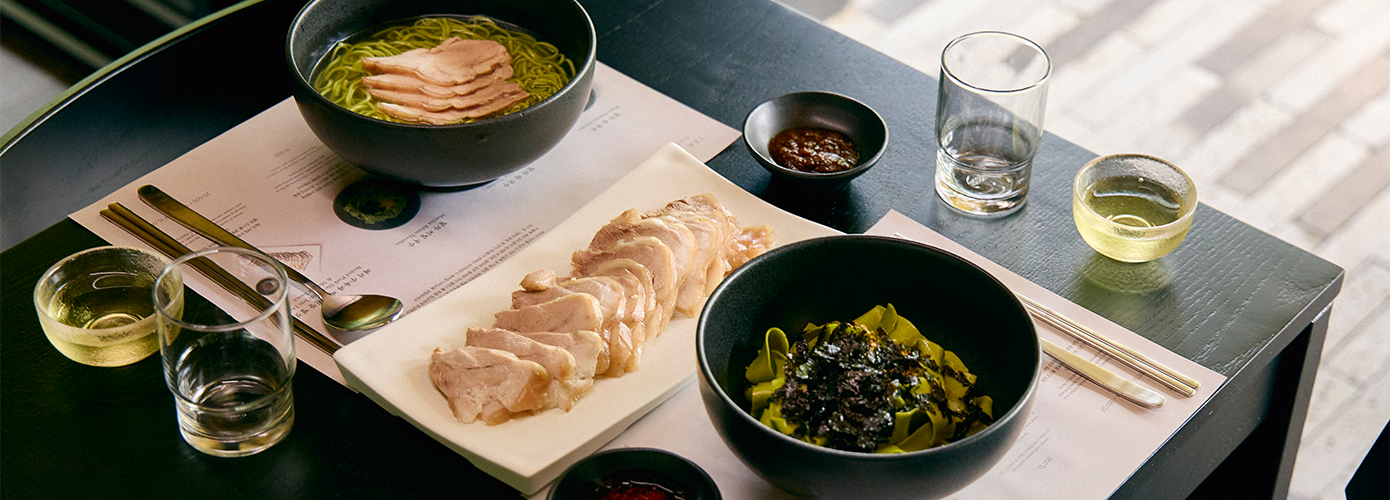 오설록 말차누들바, 오설록 말차누들바 메뉴, 말차국수