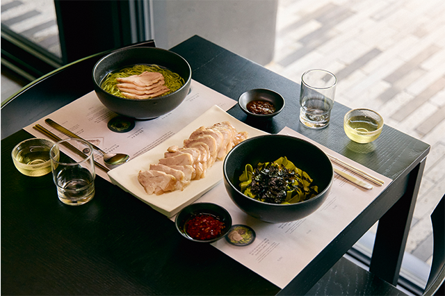 오설록 말차누들바, 오설록 말차누들바 메뉴, 말차국수