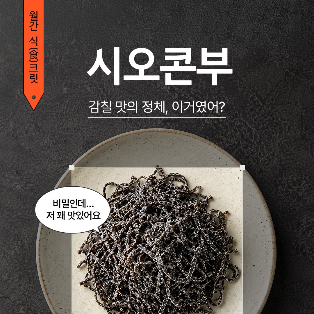 [월간 식크릿 5월] 감칠맛의 시오콘부 편