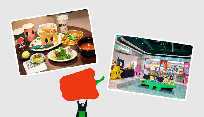 그리스 감성 가득 담은 건강한 콜라보 삼성웰스토리에 찾아온 이야이야앤프렌즈!